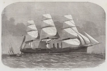 O vapor dos Estados Unidos Corvette Niagara
